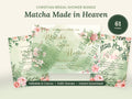 Matcha Made in Heaven Christian bridal shower printable bundle