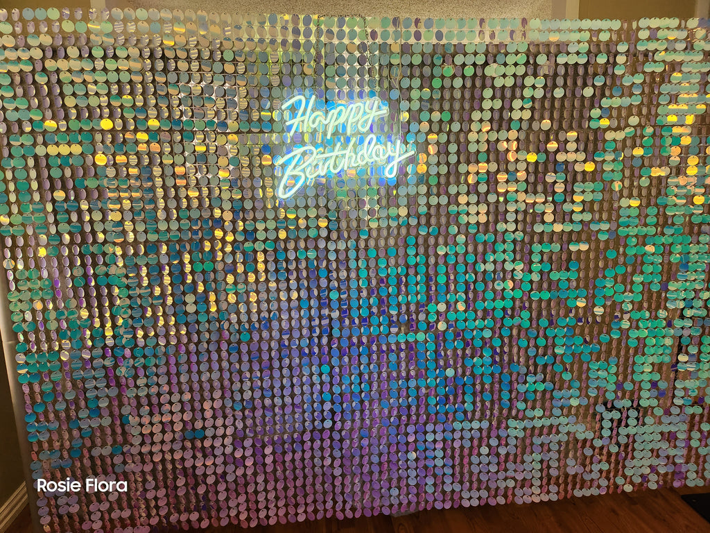 Shimmer wall 6ft x 6ft