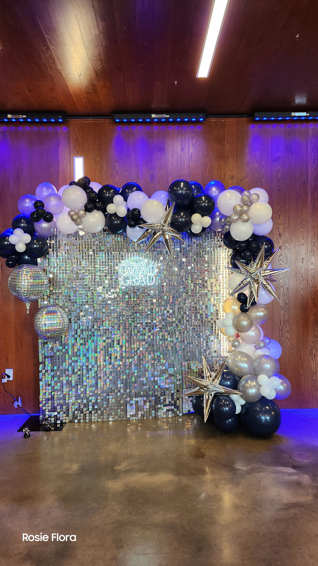 Shimmer wall 7ft x 6ft