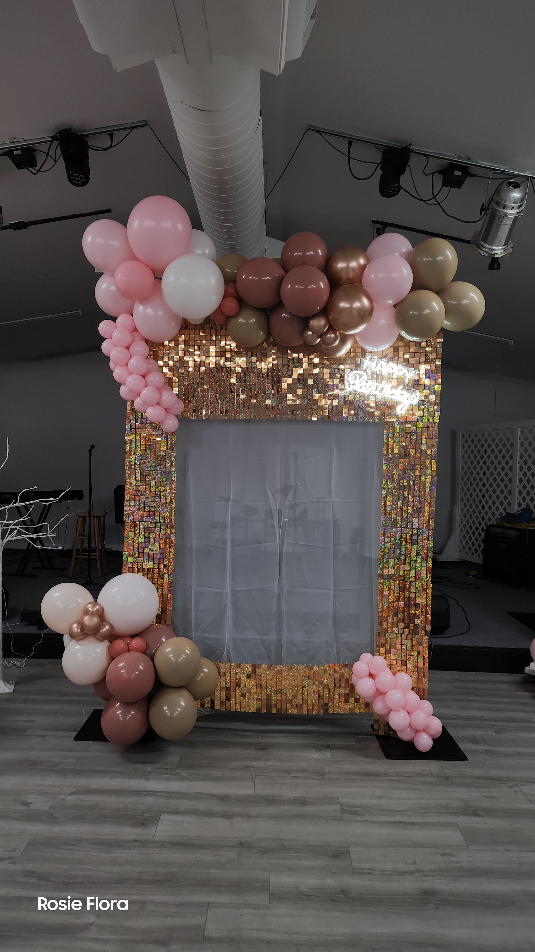 Polaroid Shimmer Wall