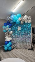 Gradient 7ft tall x 6ft wide Shimmer wall