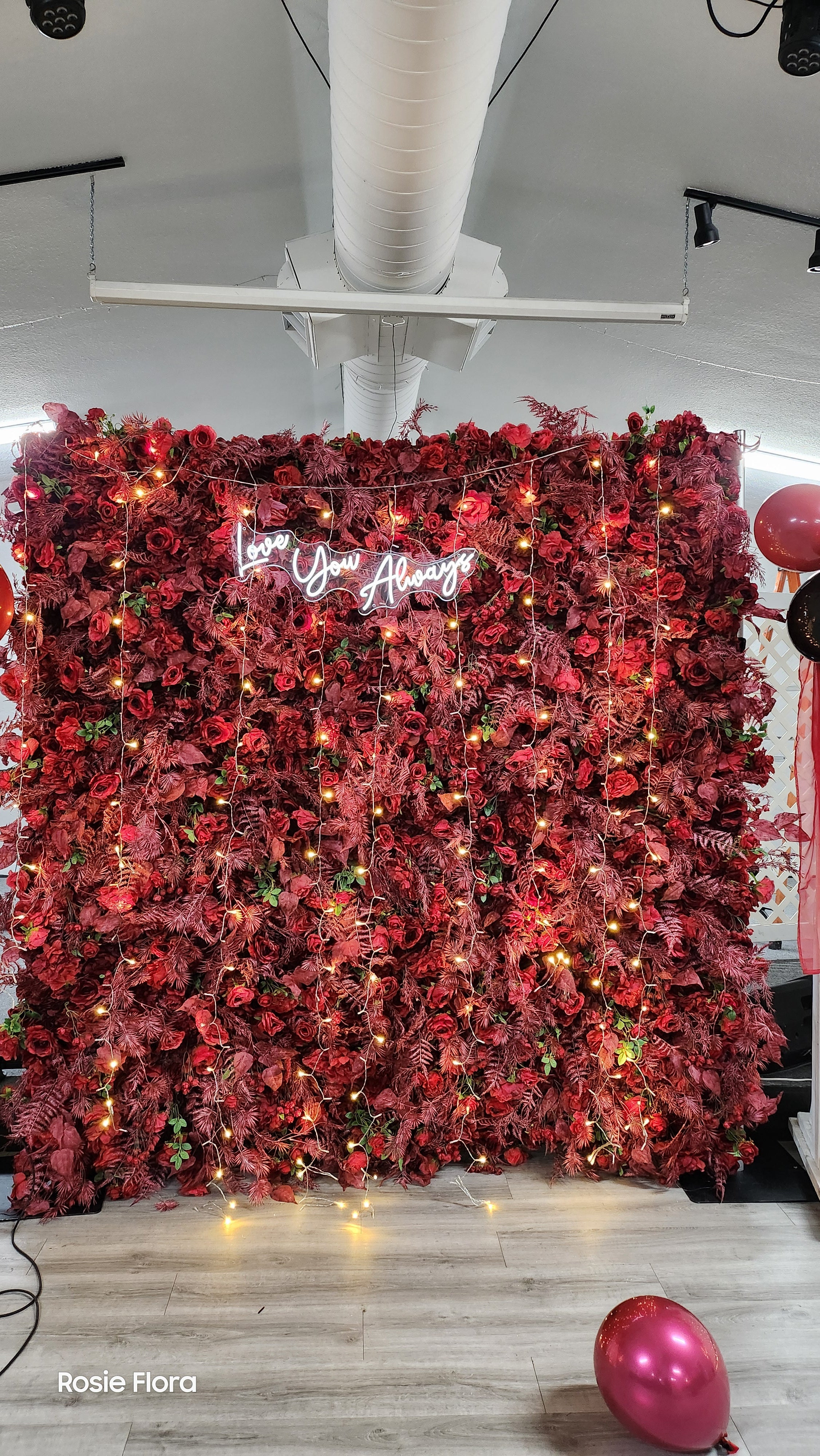 Reyna Flower Wall 8ft x 8ft