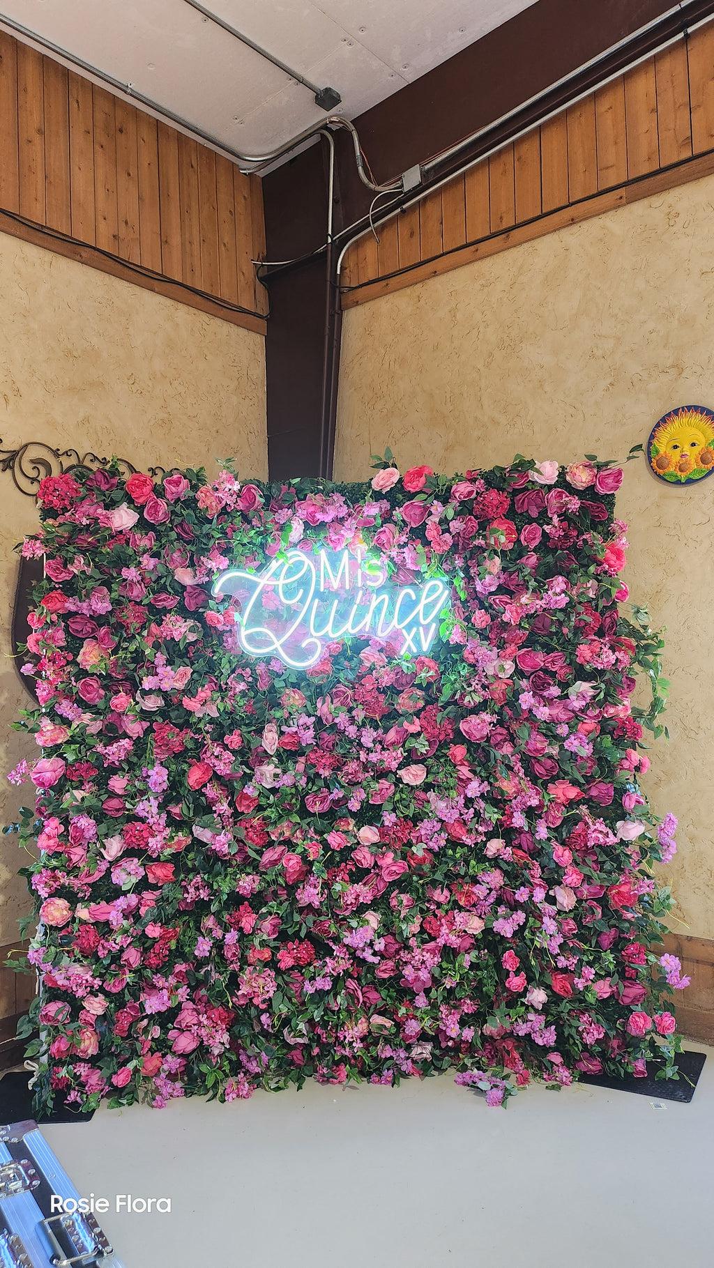 Isabel Flower Wall
