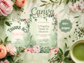Matcha Made in Heaven bridal shower printable bundle