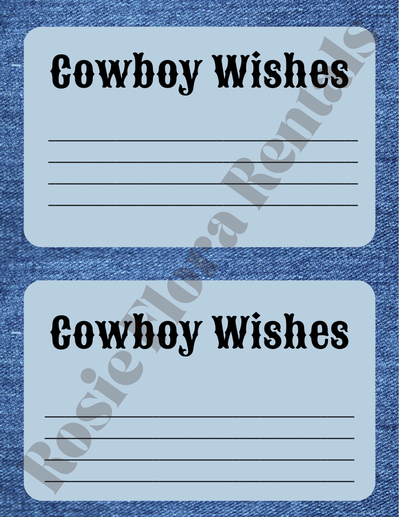A Little Cowboy Is On The Way Baby Shower Template Bundle | Canva Printable Kit