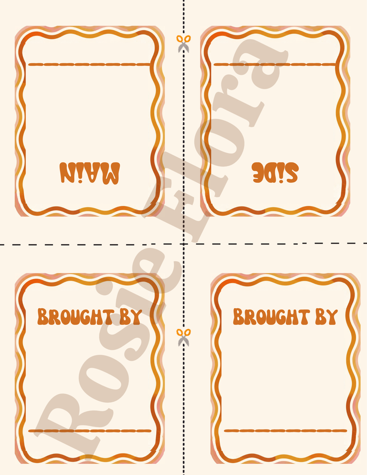 Flannel & Friends Friendsgiving Party Bundle | Editable Canva Template