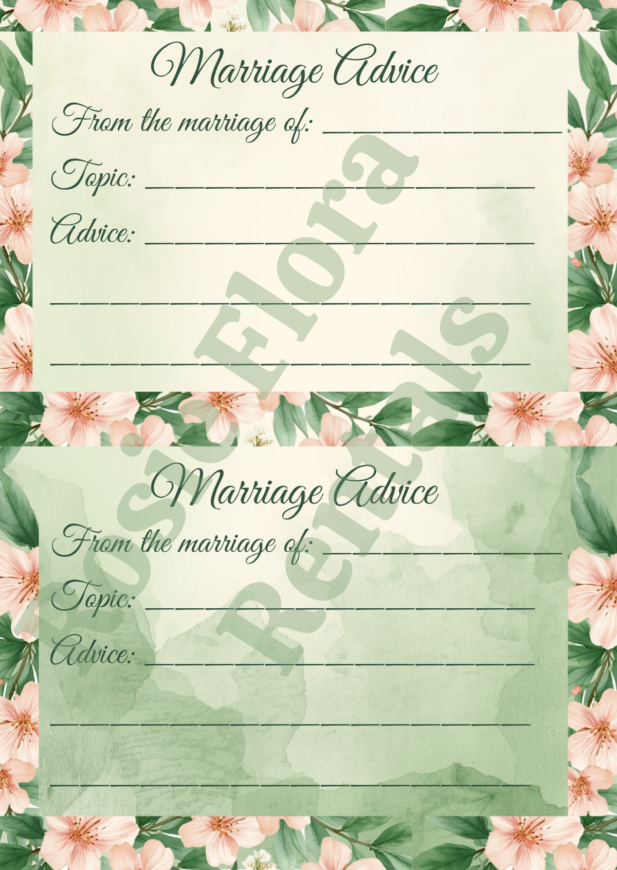Christian Bridal Shower Bundle | Matcha Made in Heaven | 61-Page Editable Canva Template