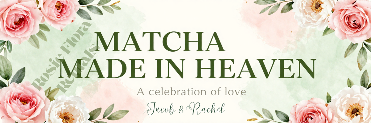 Matcha Made in Heaven Bridal Shower Template Bundle | Editable Canva Printable Kit