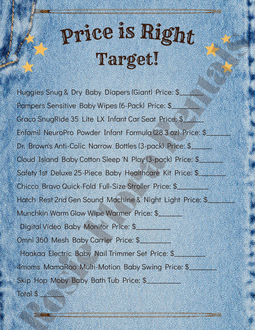A Little Cowboy Is On The Way Baby Shower Template Bundle | Canva Printable Kit