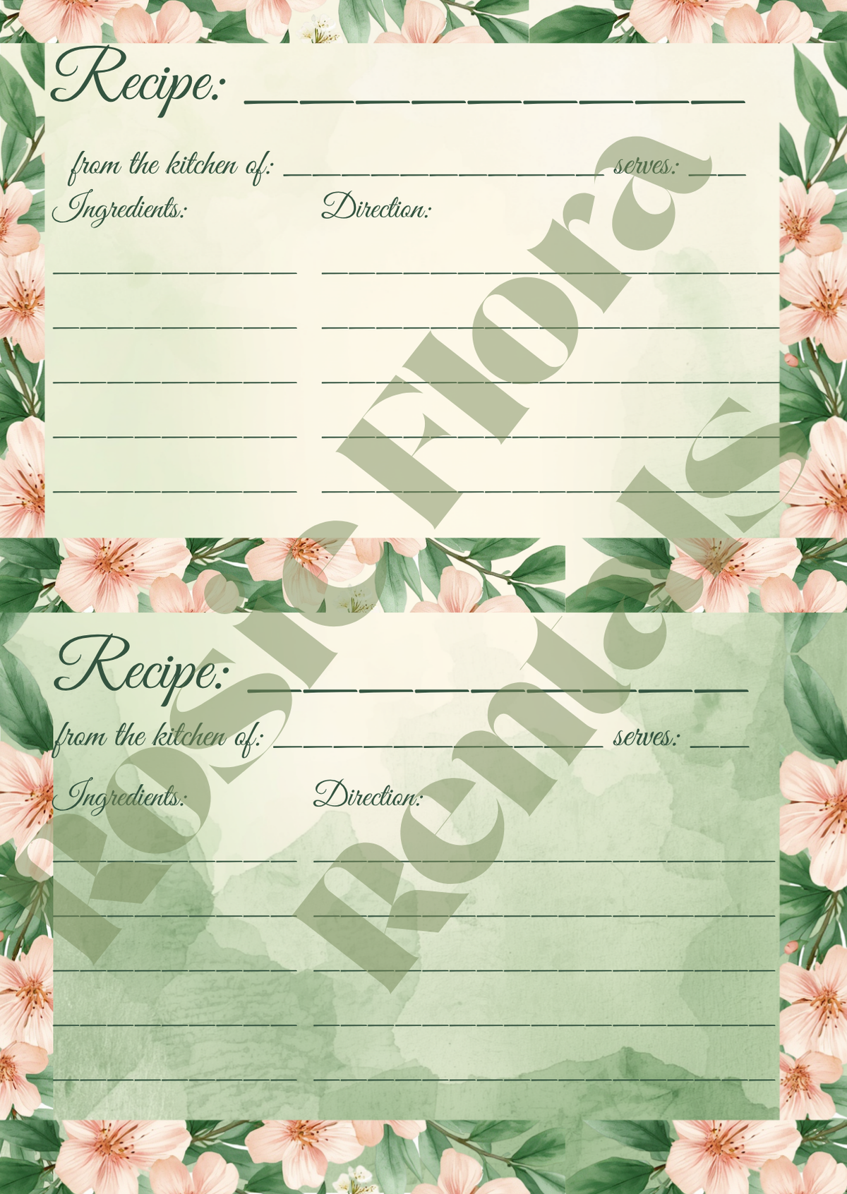 Matcha Made in Heaven Bridal Shower Template Bundle | Editable Canva Printable Kit