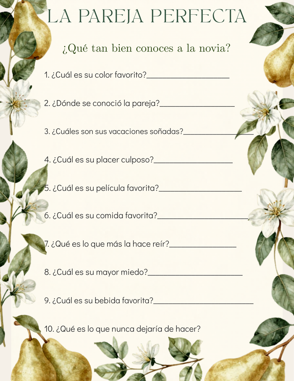 La Peraja Perfecta