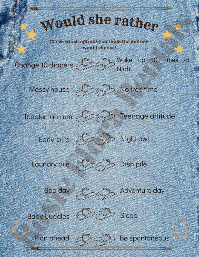 A Little Cowboy Is On The Way Baby Shower Template Bundle | Canva Printable Kit