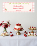 Berry In Love bridal shower printable bundle