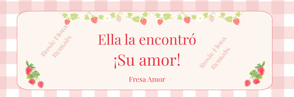 Fresh Amor Bridal Shower Template Bundle | Strawberry Canva Printable Kit